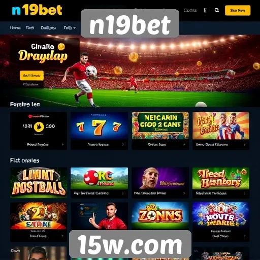 Recursos e funcionalidades do site de jogos n19bet